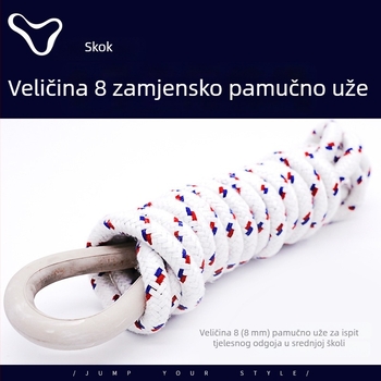 0.8 m pamuk špaga za preskakanje broj 8 – za brojanje / bez brojanja, rezervno uže 521-523