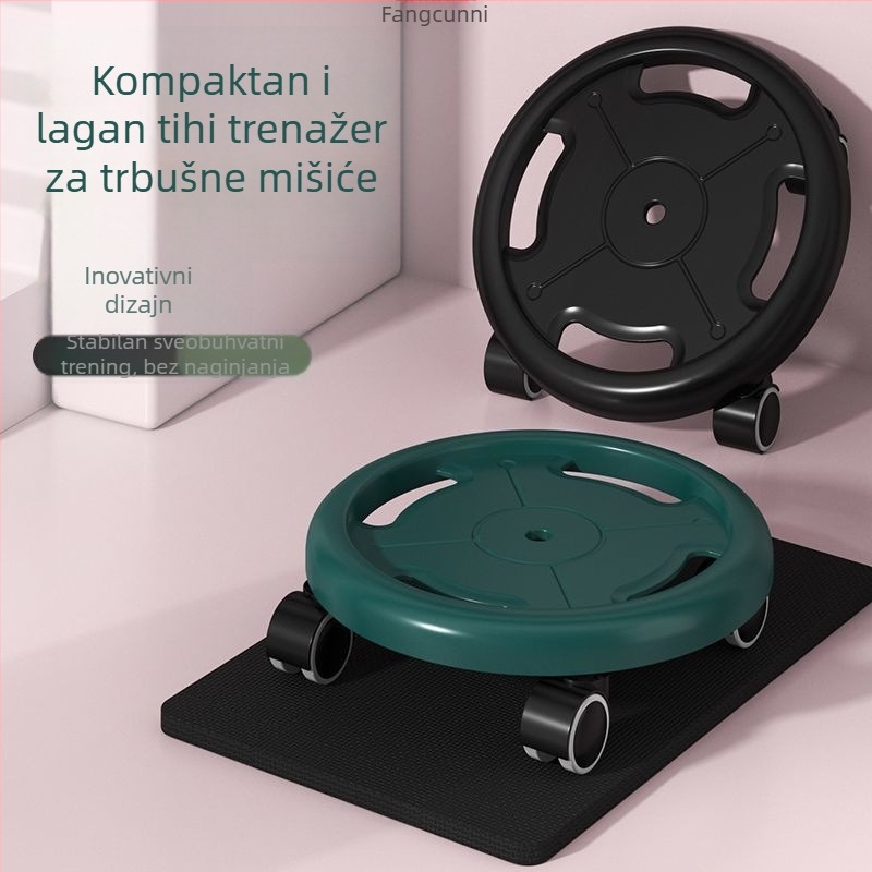Tiho ab wheel za unutarnji trening jezgre – za muškarce i žene