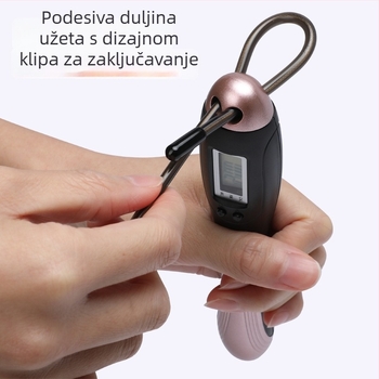 Bežično skakanje s užetom, brojačem za fitness, mršavljenje i sagorijevanje masti — dvostruka namjena za učenike osnovne škole.