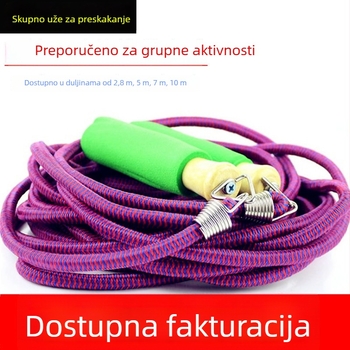 Skupno dugačko užad za preskakanje, duljine 5/7/10 m, fitness užad za odrasle, učenike i djecu