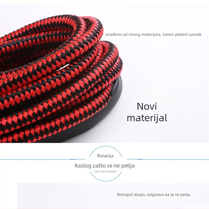 Skupno dugačko užad za preskakanje, duljine 5/7/10 m, fitness užad za odrasle, učenike i djecu