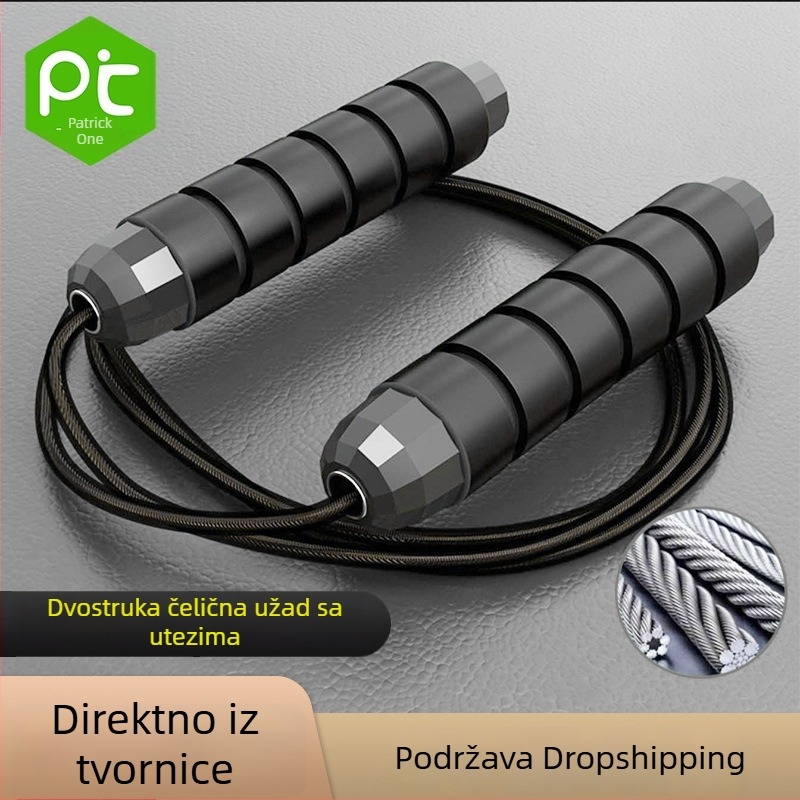 Novo tvornično brzo skakačko uže s ležajevima za fitness i mršavljenje, debeli PVC, namijenjeno ispit Zhongkao