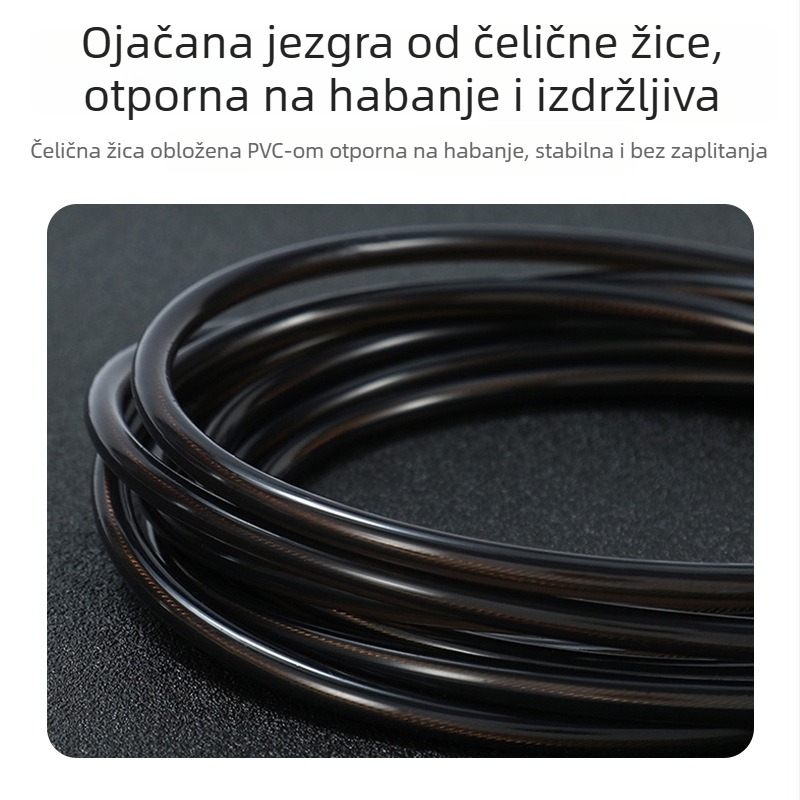 Novo tvornično brzo skakačko uže s ležajevima za fitness i mršavljenje, debeli PVC, namijenjeno ispit Zhongkao