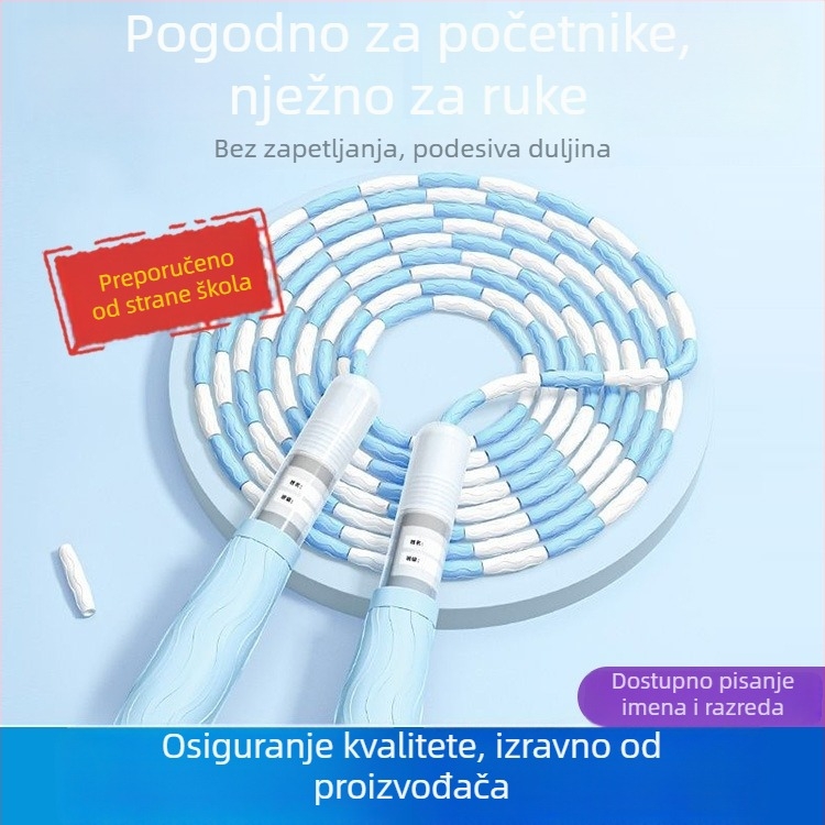 Prilagođeno uže za preskakanje brzine s Bluetoothom, podržava probnu prilagodbu, namijenjeno ispitima za učenike osnovne škole.
