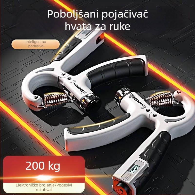 Jačanje hvata – težina do 100 kg, fitness oprema za snagu ruke i prstiju, profesionalni trening i rehabilitacija