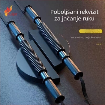 Uređaj za jačanje snage ruke s oprugom – za kućnu upotrebu, trening hvata i mišića prsnog koša