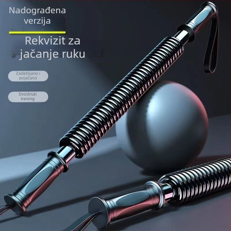 Uređaj za jačanje snage ruke s oprugom – za kućnu upotrebu, trening hvata i mišića prsnog koša