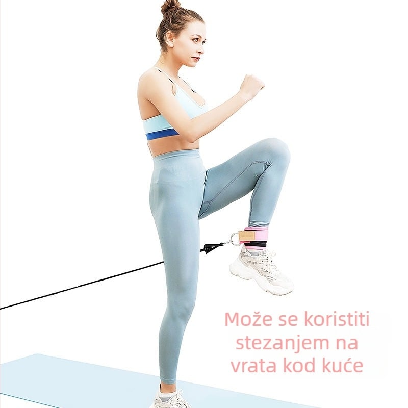 Fitness narukvice za gležnjeve i manžete za noge za trening snage nogu i bokova, dodatna oprema otpora, podizanje kukova
