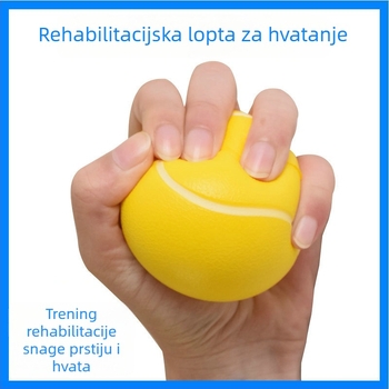 Lopta za rehabilitaciju snage hvata za starije osobe – kućni fitness uređaj za jačanje prstiju