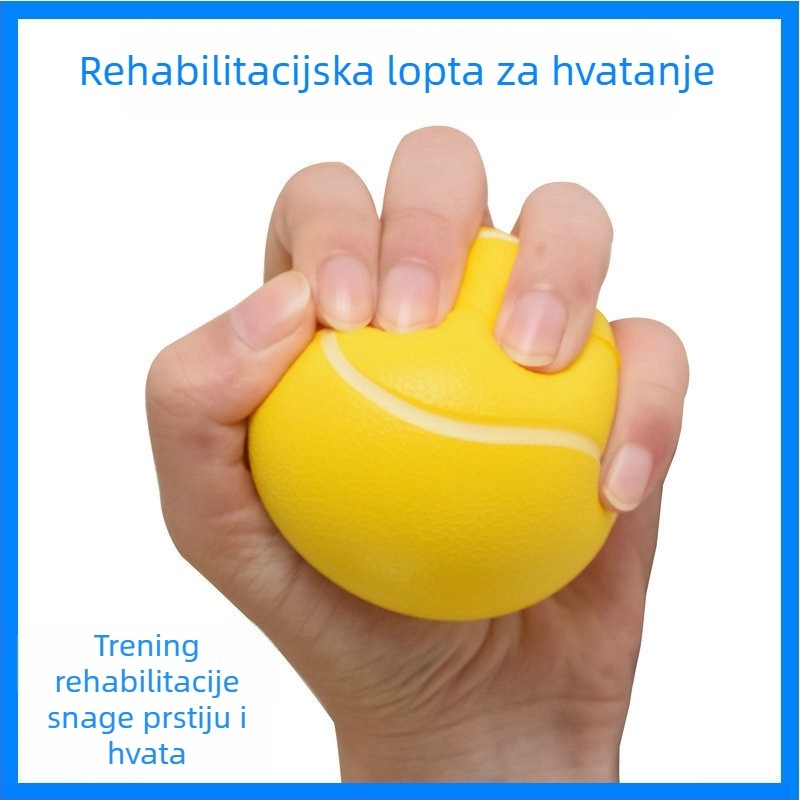 Lopta za rehabilitaciju snage hvata za starije osobe – kućni fitness uređaj za jačanje prstiju