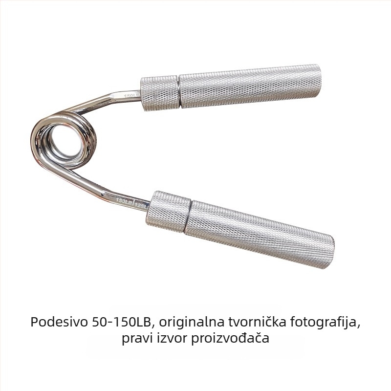 Prilagodljiv uređaj za jačanje hvata od aluminijske legure s aluminijskim držačima – treniranje snage ruke i rehabilitacija