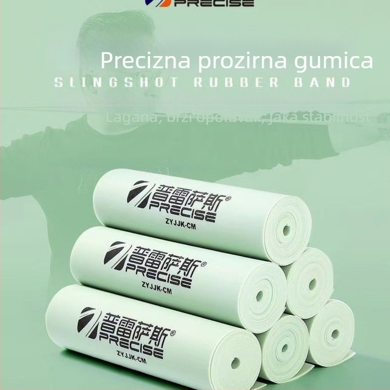 Presas 2024 novi model 4. generacije plavo-bijele ravne latex trake za istezanje, trening otpora i kompresiju