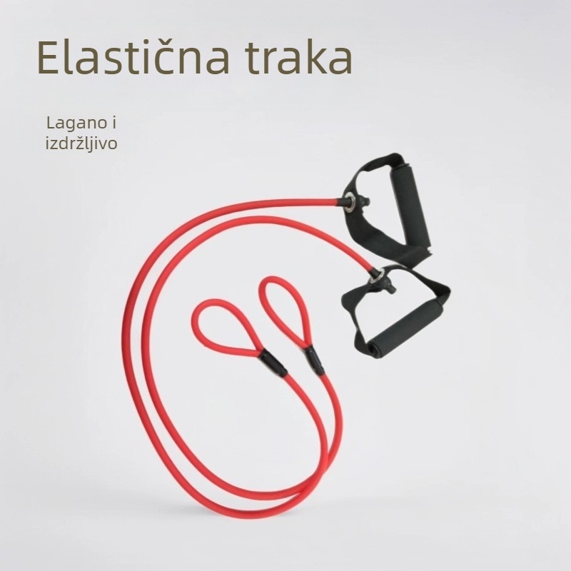 Lateks cijev otpora s pedalom, kućni fitness uređaj, višefunkcionalan
