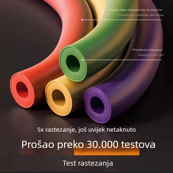 11-dijelni set elastičnih traka za kućnu fitness opremu i proširenje prsnog koša