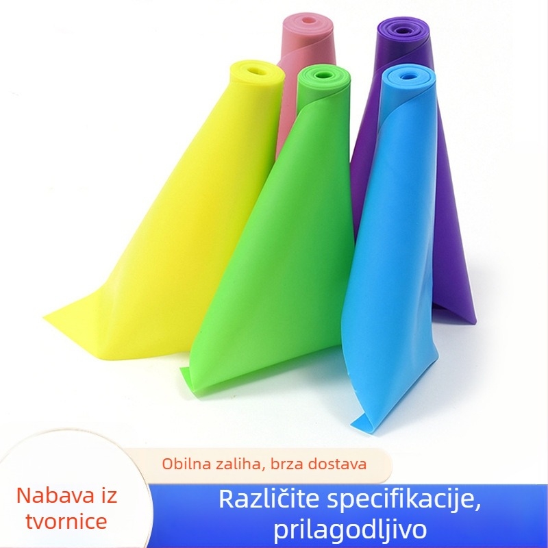 Proširena 2 m traka za jogu, otpor za vježbanje i istezanje — elastična fitness traka