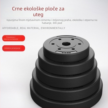 PVC pločica za šipku s malom otvoru, dimenzije 2,5 cm / 3 cm, 2,5 kg ili 10 kg/15 kg po komadu