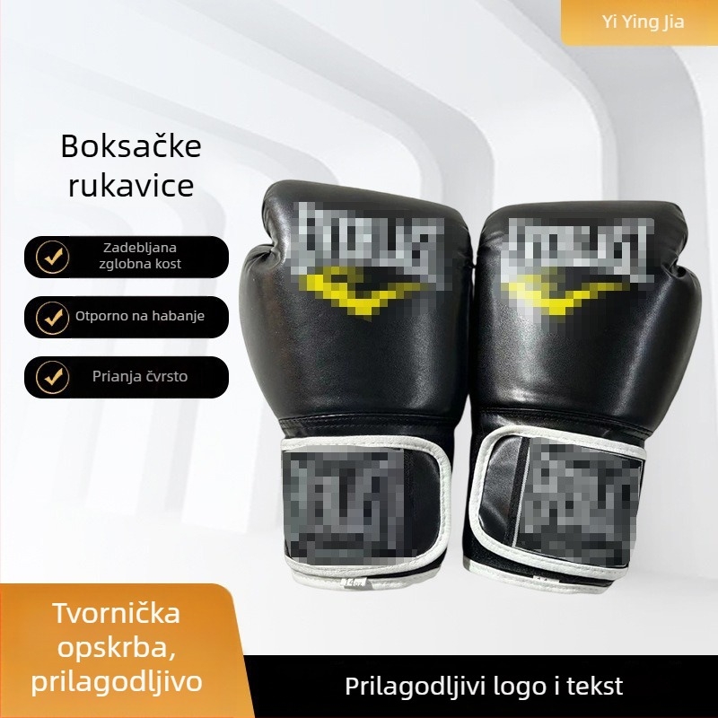 Yiyingjia boksačke rukavice za odrasle i djecu, za početnike, zaštitna oprema za taekwondo, za fitness i borilačke sportove