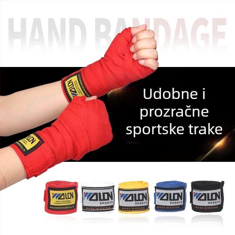 Pamukasto-elastični zavoji za šake za boksa – Muay Thai, Sanda i borilački sportovi