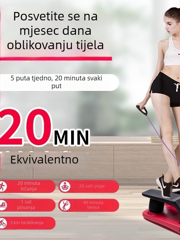 Cistar zračni stepper – Višenamjenski stepper i vježbe za trbuh, kućna fitness oprema