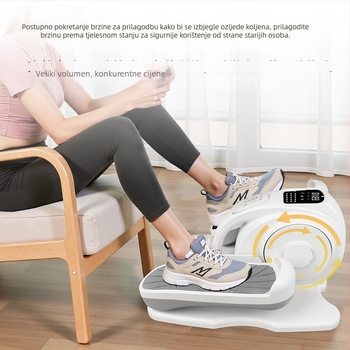 Mini eliptični stroj za kućnu upotrebu, tih mali steper za rehabilitaciju starijih, električni steper
