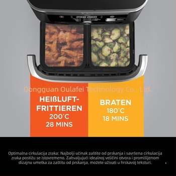 Ninja AF500 magnetska zaštita protiv prskanja za fritezu na zrak