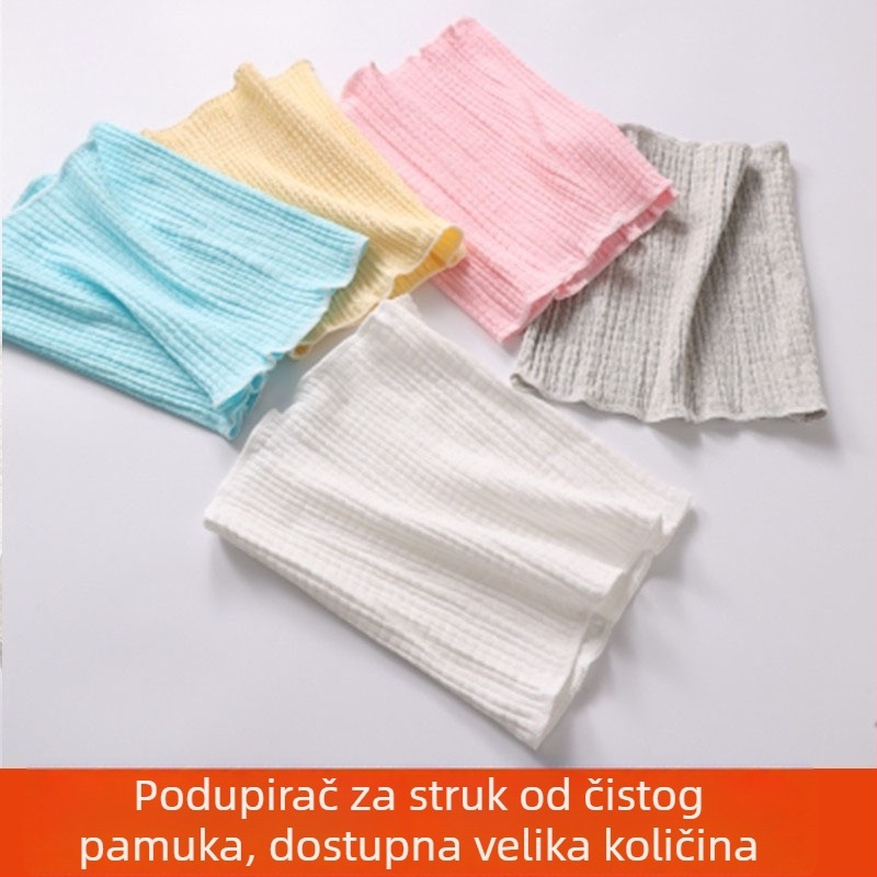 Ženski pojas za struk, tanak ljetni model, održava toplinu tijekom spavanja, 100% pamuk, upija znoj