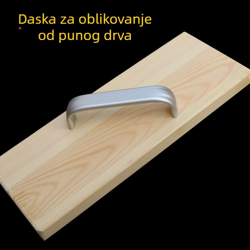 Drvena ploča za tijesto za nožem rezane rezance, kuhinjski dodatak
