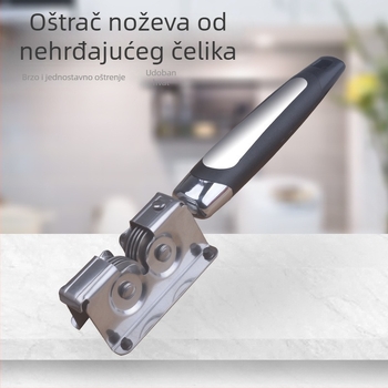Oštrač noževa od nehrđajućeg čelika za kuhinjske noževe – brzo oštrenje