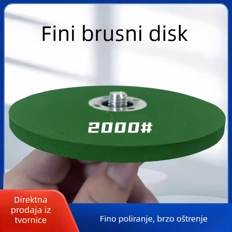 Disk za kutnu brusilicu za oštrenje alata i poliranje metala