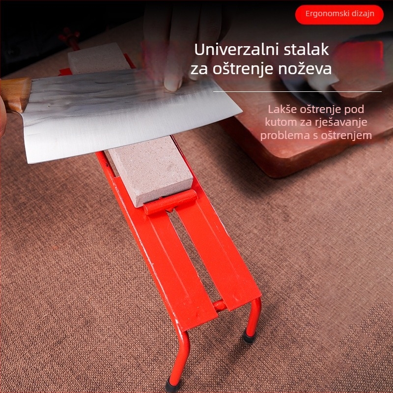 Prilagođeni držač kamenog oštrenja s prilagodljivom veličinom i duljinom, nosač za oštrenje noževa s bazom