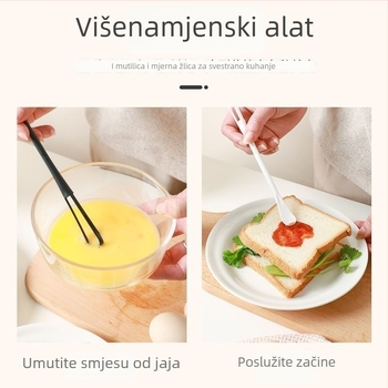 Ručni mikser za jaja za kućnu upotrebu, višenamjenski miješač sa spatulom