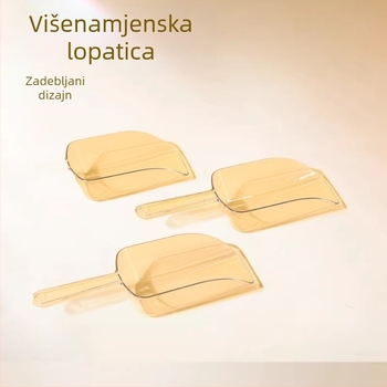 Plastična kuhinjska merica – višenamjenska za led, popcorn, brašno i rižu