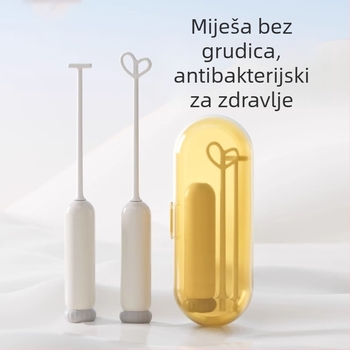 Električni miješalac za dojenčje mlijeko u prahu, štapić za miješanje bez grudica