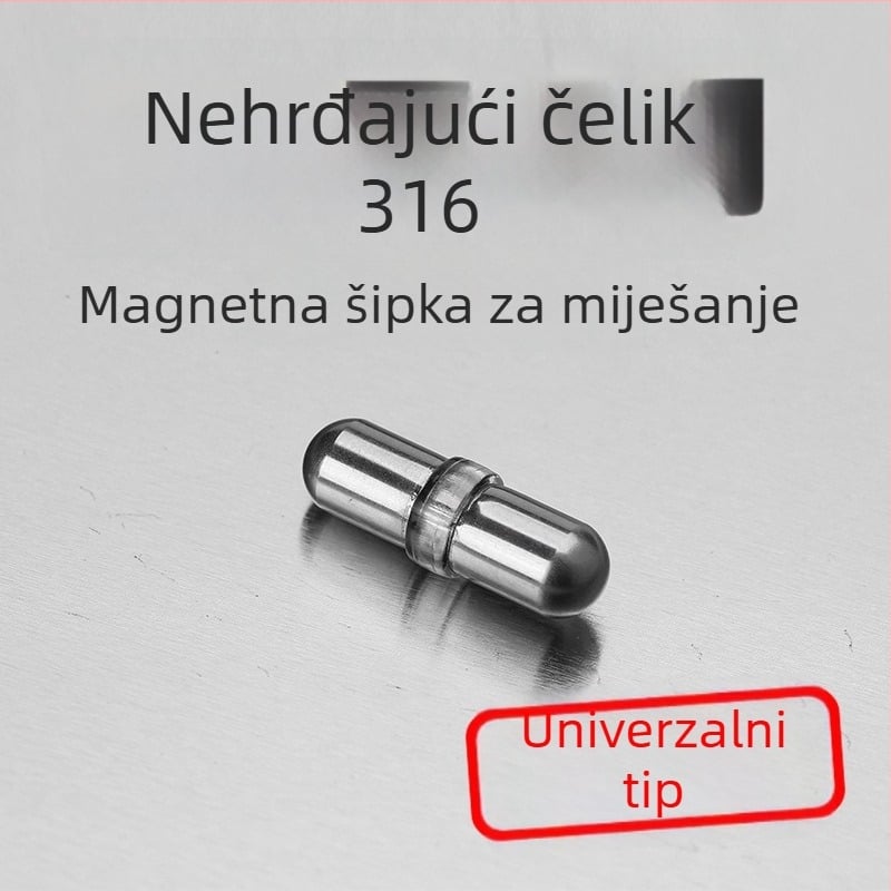 Električni pribor za miješanje u čaši: magnetska štapa za miješanje, 316 nerđavog čelika, tiha magnetska štapa za miješanje mliječnog praha
