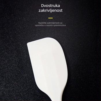 Jednodelna silikonska spatula za krem tortu, velika veličina