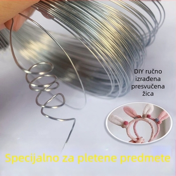 Prozirna DIY žica za oblikovanje mišićnih ušiju, kapa za lutke, gumica za kosu i uši zeca