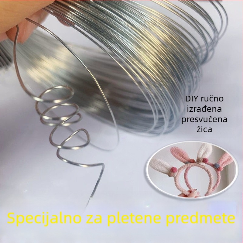 Prozirna DIY žica za oblikovanje mišićnih ušiju, kapa za lutke, gumica za kosu i uši zeca