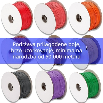Gumirane vezivne žice za kabelske i podatkovne žice, kompatibilne s mašinom za zavezivanje žica