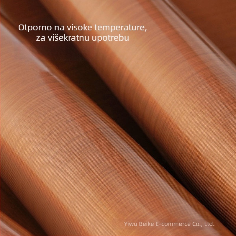 Ponovno upotrebljivi neljepljivi liner za pečenje u pećnici, otporan na visoke temperature, tepsija-liner za kekse i meringe, za kućnu i komercijalnu uporabu.
