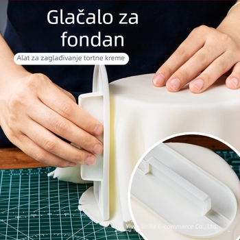 Alat za izravnavanje fondana u obliku mačke za ukrašavanje torti