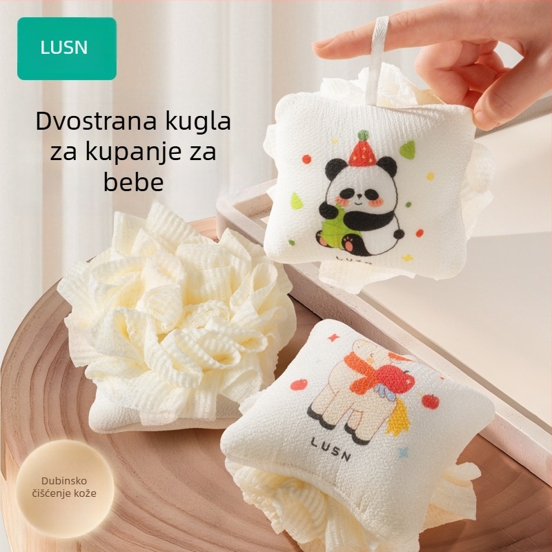 Like a Mountain Dječja kugla za kupanje – luksuzna, izuzetno mekana pjena za kupanje s cvijetom