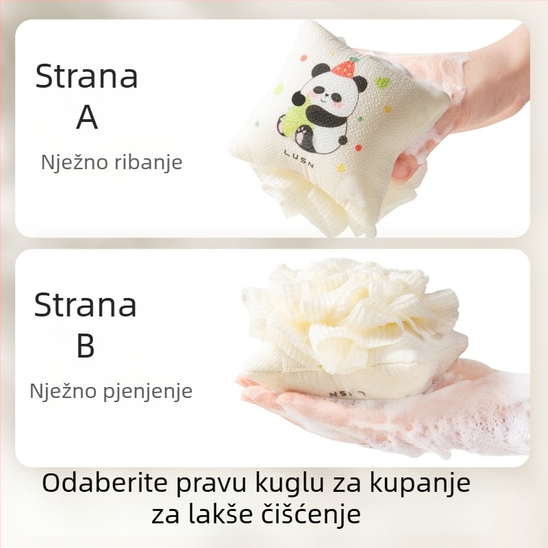 Like a Mountain Dječja kugla za kupanje – luksuzna, izuzetno mekana pjena za kupanje s cvijetom