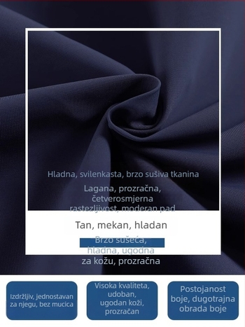 Ženske sportske hlače od poliestera za ljeto, tanke i brzo se suše, opuštena kroj, skraćena duljina, lantern stil, casual