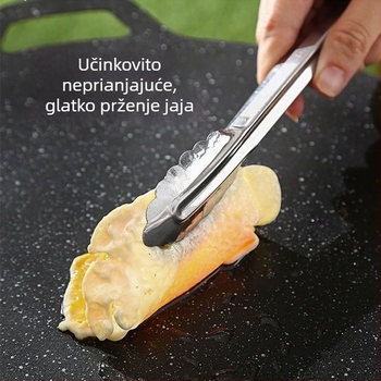 Vanjska ploča za roštilj na kazetnu ploču, roštiljna posuda, ploča Maifan kamena za kućnu upotrebu, Korejska Teppanyaki željezna ploča, indukcijska tava