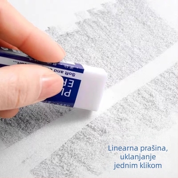 2B gumica za učenike – bez tragova, bez prašine, za crtanje