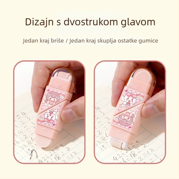 Slatka guma Mochi za učenike – gumica u obliku srca, školski pribor