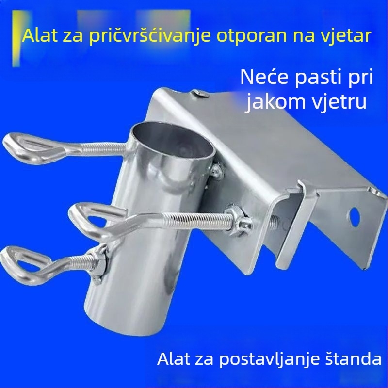Držač kišobrana za tricikl, velika vanjska baza kišobrana i kreativan nosač kišobrane za kolica