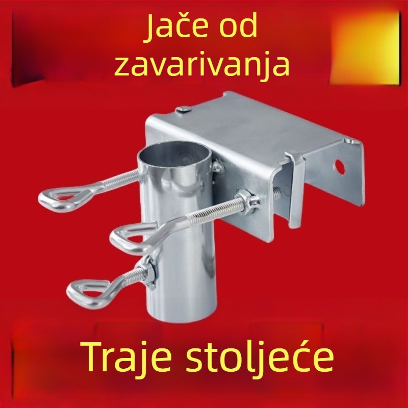 Držač kišobrana za tricikl, velika vanjska baza kišobrana i kreativan nosač kišobrane za kolica