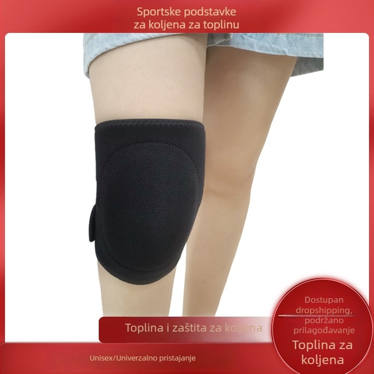 Unisex koljenasti štitnici s debelim pjenastim jastučićem za ples, fitness, trčanje i klečanje – apsorpcija udara i toplina