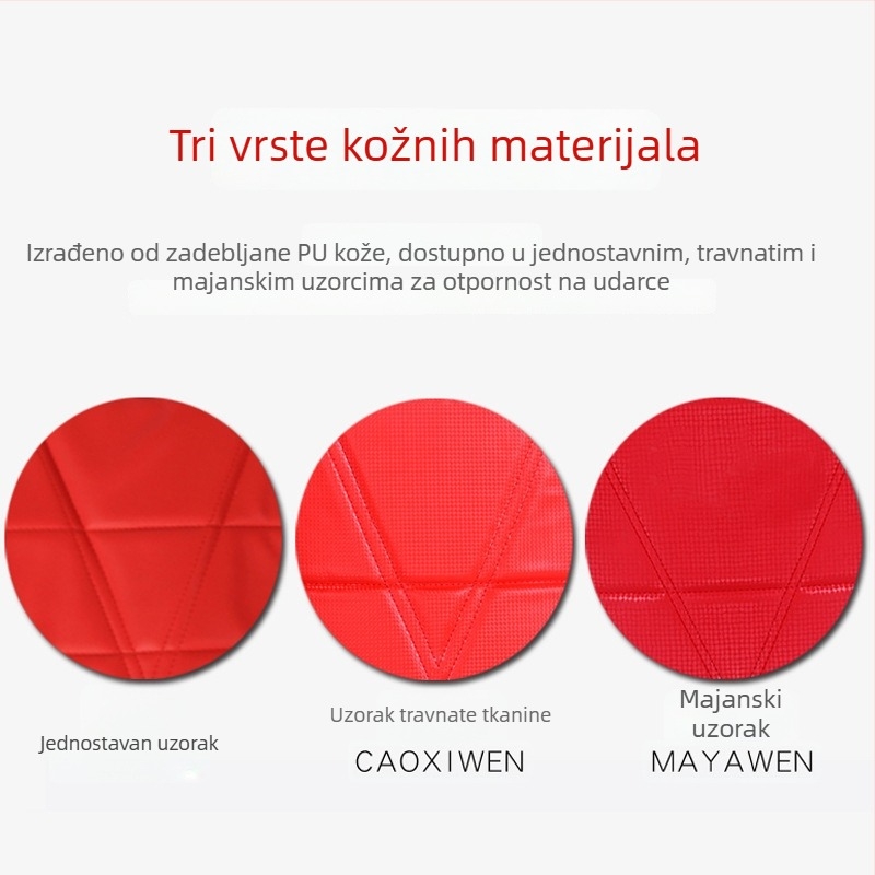 Taekwondo štitnik za prsa s trakama na leđima – komplet zaštite, ojačan